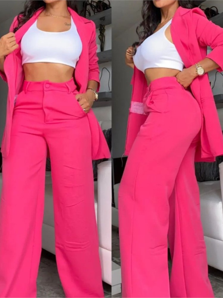 Women'S Fashion Essentials - Nouveau automne femmes mode solide col
