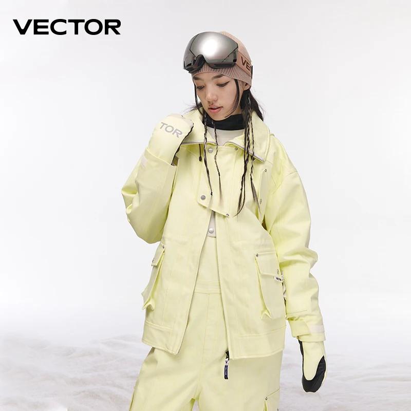 Women Fashion Vector - VECTOR-Veste de ski cowboy pour homme