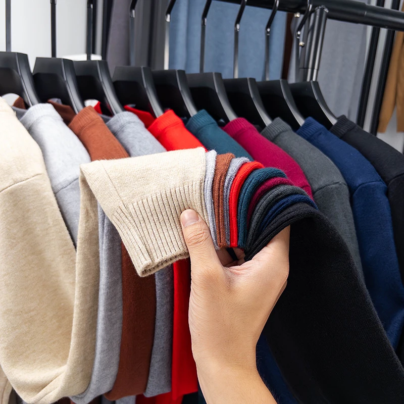 Ribbed Knit Sweater - Nouveau Pull Décontracté Homme 2026 Col
