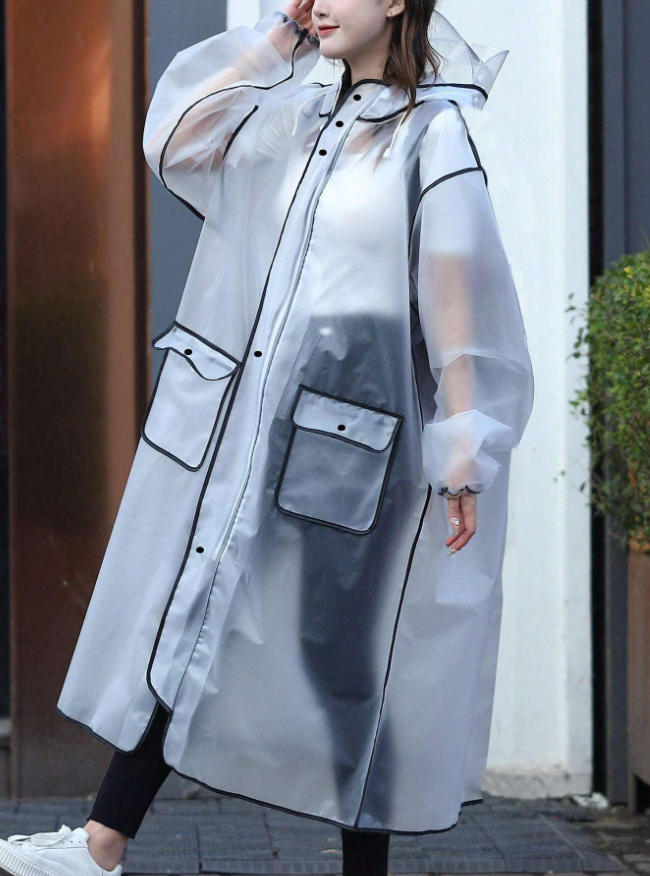 Women'S Fashion Rain Jacket - Manteau imperméable multifonctionnel à la mode,