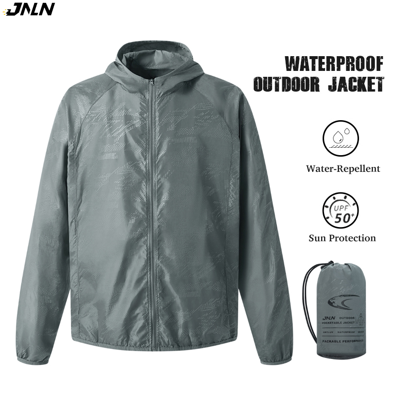 Women'S Fashion Rain Jacket - JNLN Veste de randonnée imperméable pour
