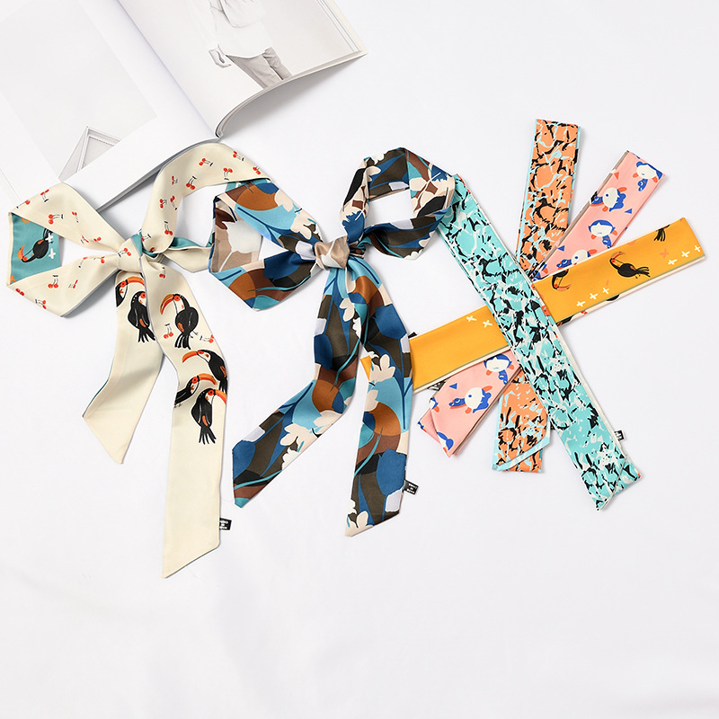Women Fashion Hats - Foulard long et étroit pour femmes,
