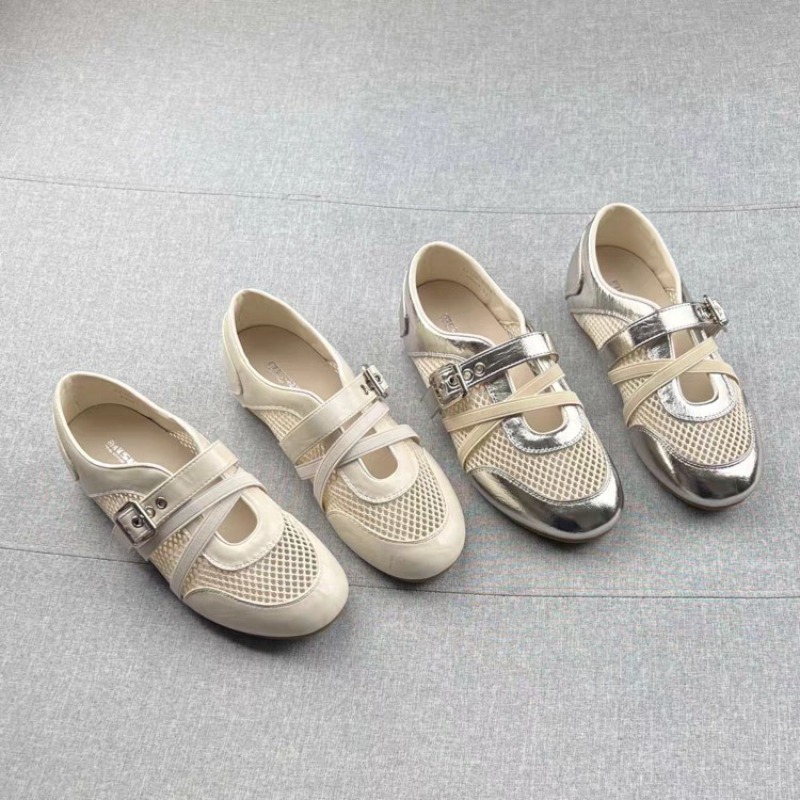 Women'S Fashion Loafers - Nouvelles baskets tissées ajourées à empiècements