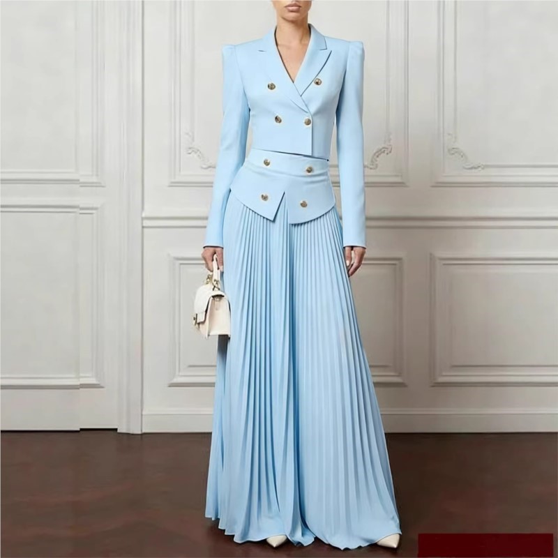 Women'S Fashion Essentials - Ensemble 2 pièces élégant : Blazer