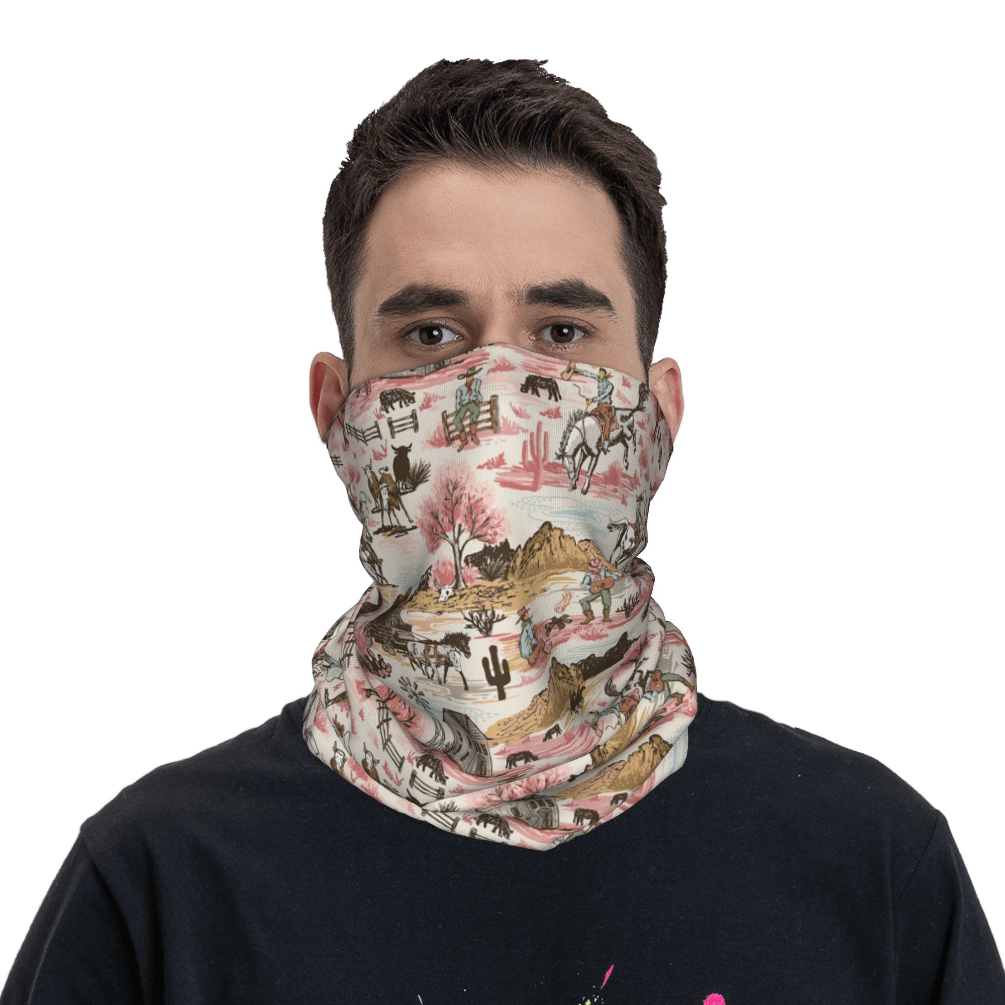 Women'S Fashion Wild West - Bandana style cowboy du Far West,