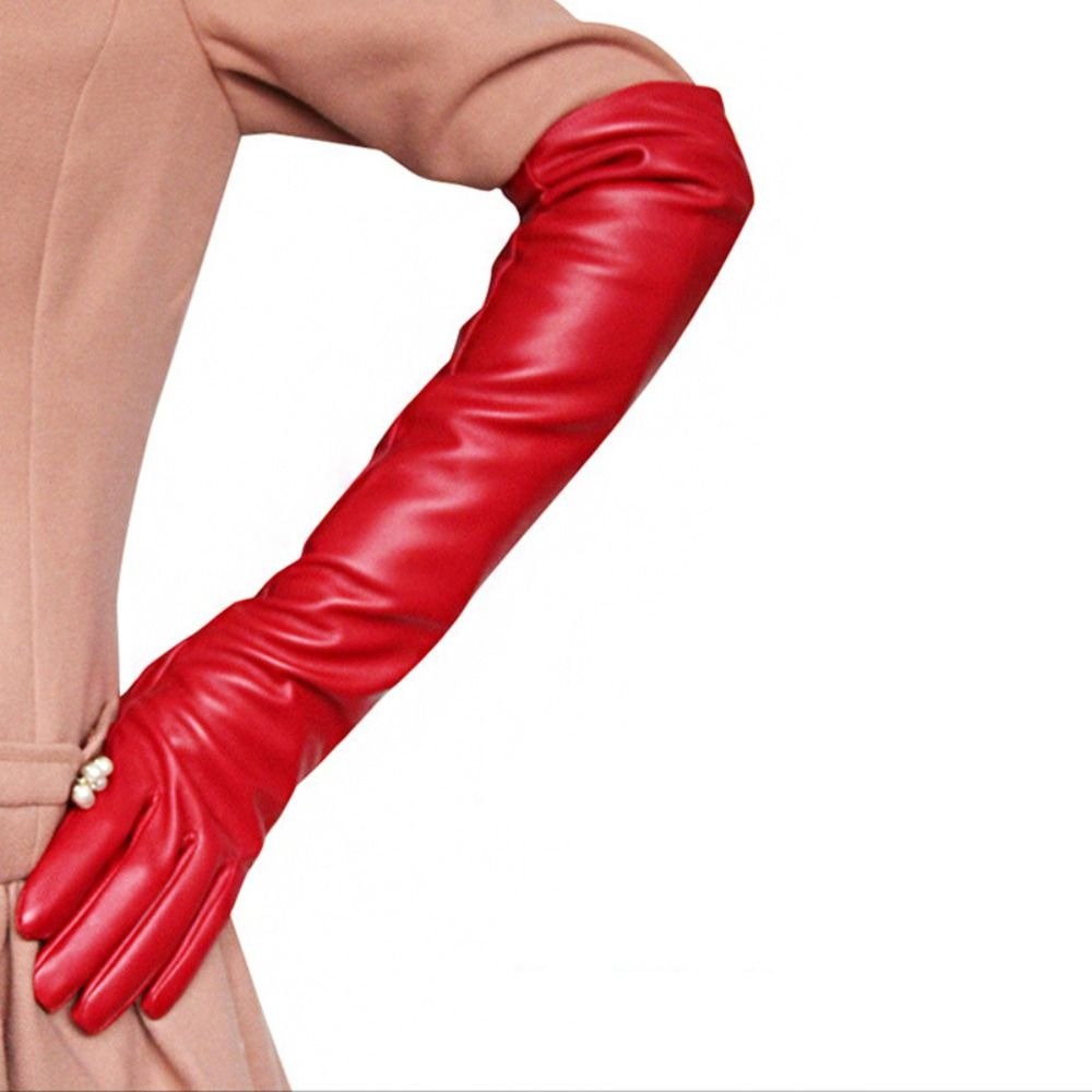 Gants en cuir PU de couleur un - Women'S Fashion In The 1920S avis et prix