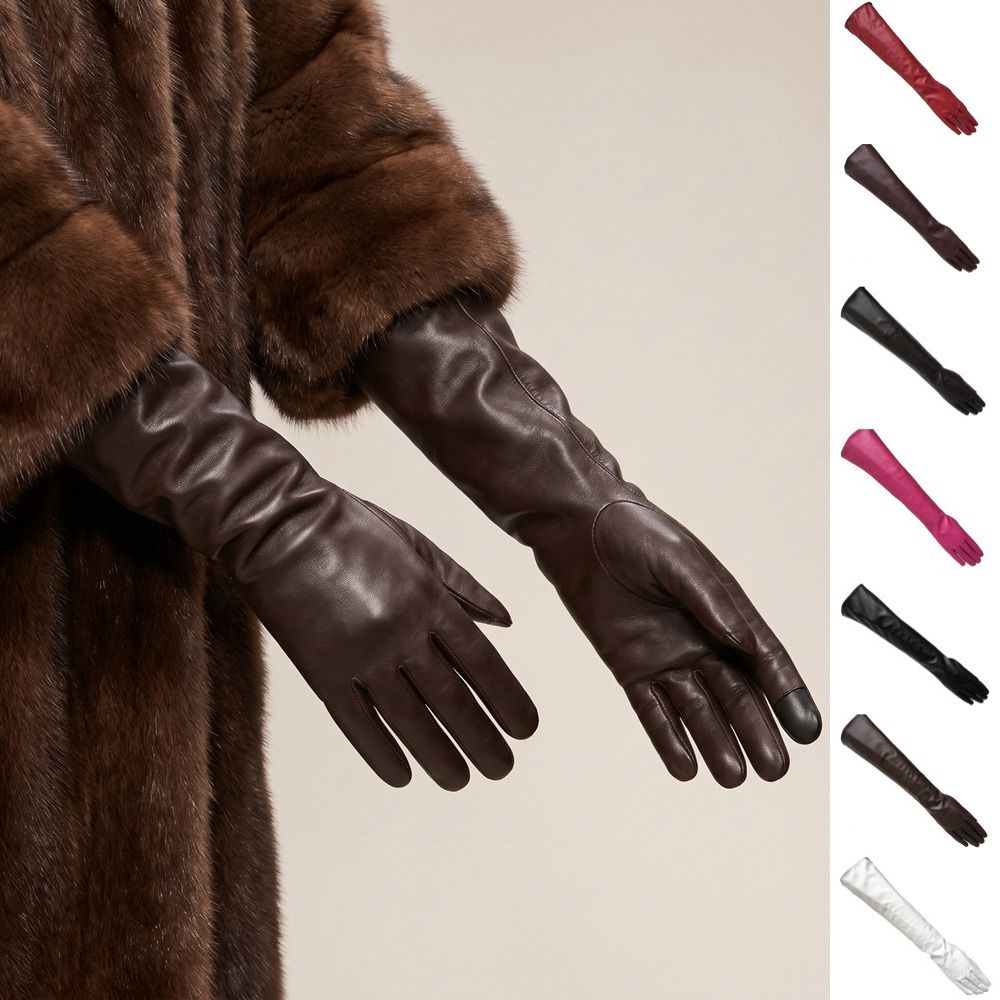 Gants en cuir PU de couleur un - Women'S Fashion In The 1920S avis et prix