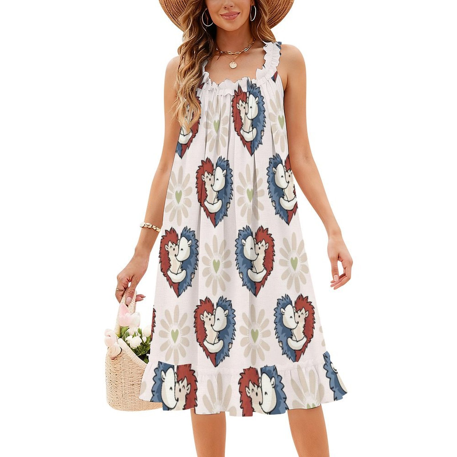 Coeurs de câlin de hérisson mi - Women Fashion Vector avis et prix