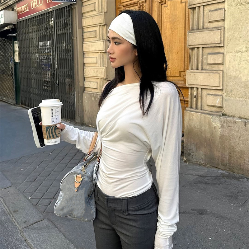 2026 Haut asymétrique à une ép - Women Fashion Blouse avis et prix