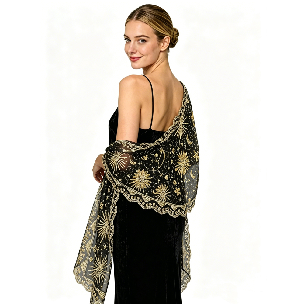 Châles et écharpes de soirée b - Women'S Fashion In The 1920S avis et prix
