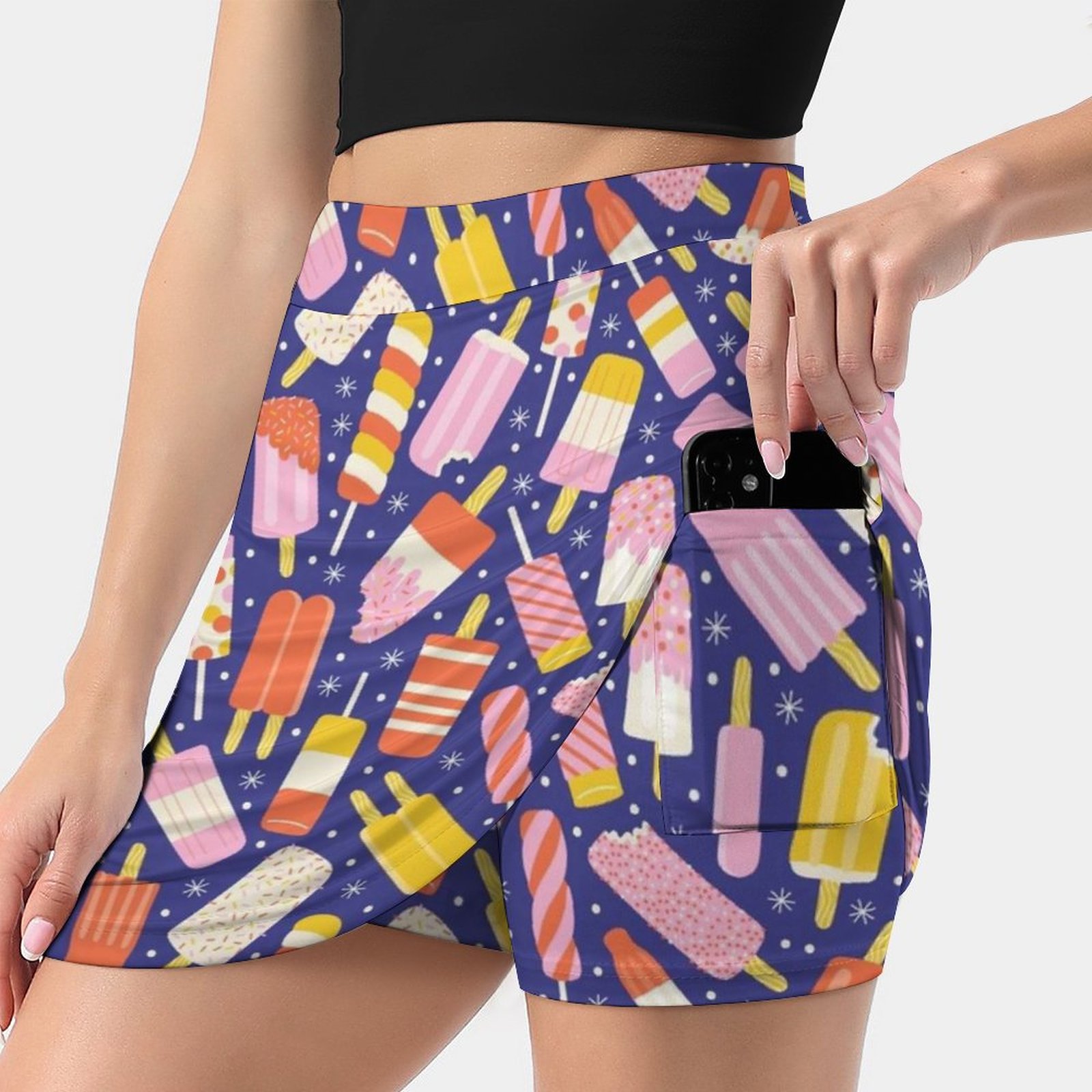 Popsfurniture-Mini jupe pantal - Women Fashion Vector avis et prix