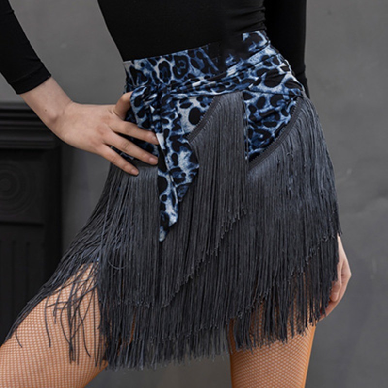 Jupe de danse latine imprimée  - Printed Wrap Skirt avis et prix