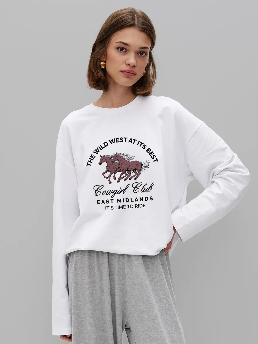 T-shirt 100% coton imprimé che - Women'S Fashion Wild West avis et prix
