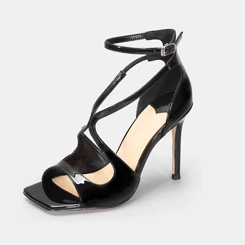 Sandales à tête carrée avec sa - Women'S Fashion Summer 2025 avis et prix