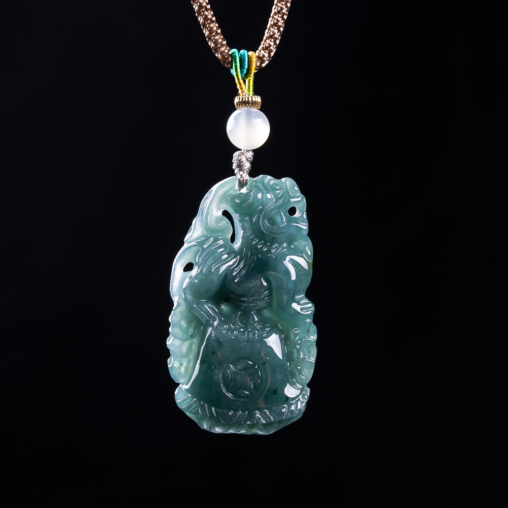 Pendentif Pixiu en jadéite bir - Women Fashion Designer avis et prix