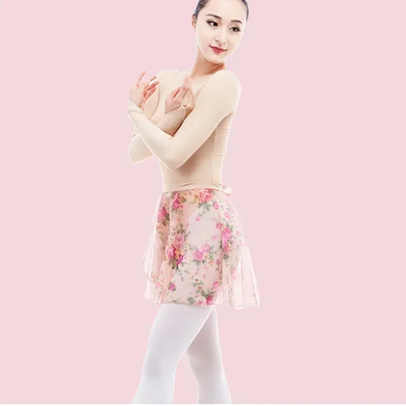 Jupe de ballet pour femme, mot - Printed Wrap Skirt avis et prix