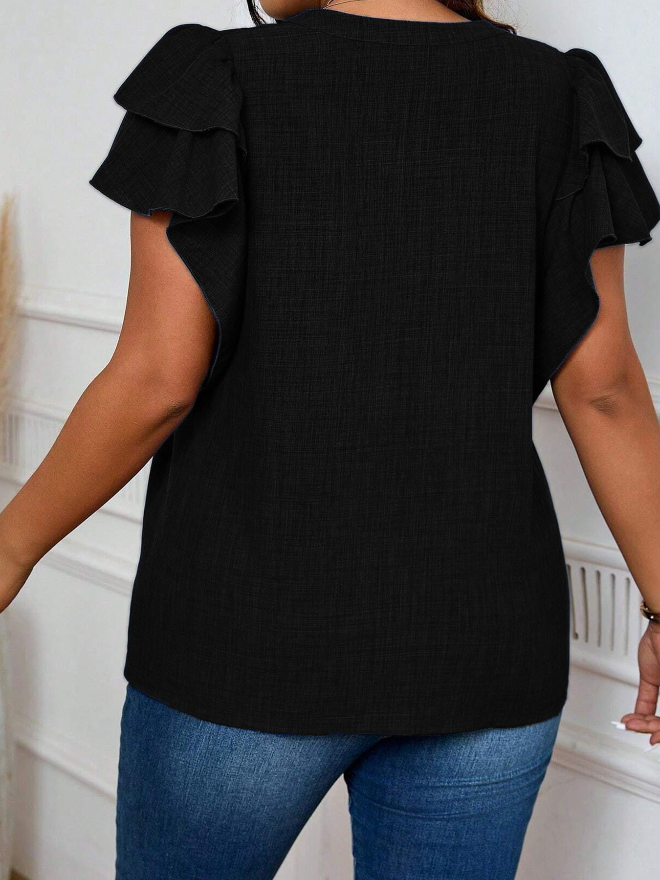 Chemisier élégant à manches ét - Women'S Fashion Essentials avis et prix
