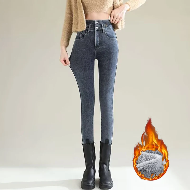 Hiver dame Chic en peluche the - Women'S Fashion Trousers avis et prix