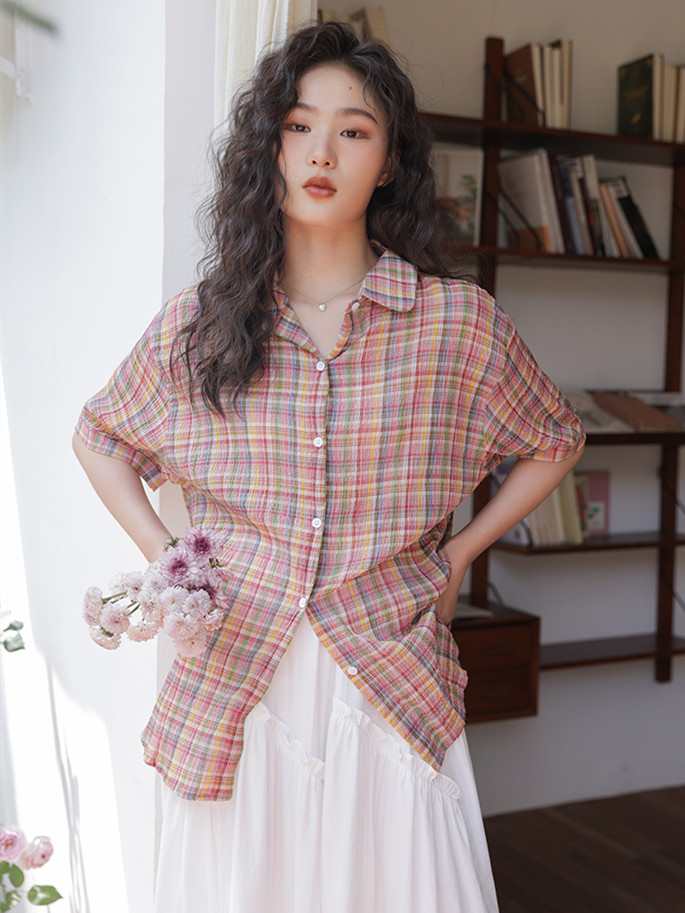 Nouvelles chemises d'été en co - Women Fashion Blouse avis et prix