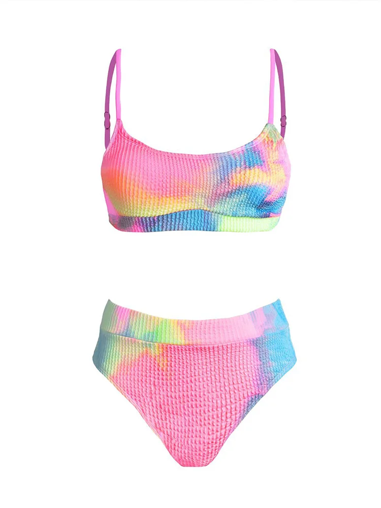 UETEEY Sexy Spaghetti sangle c - Tie Dye Two Piece avis et prix