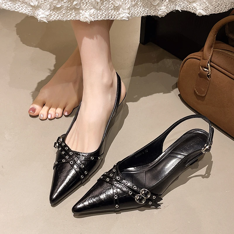 Sandales à bout pointu pour fe - Women'S Fashion Summer 2025 avis et prix