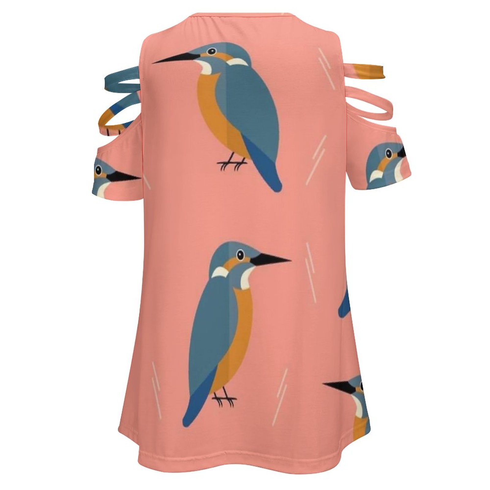 Kingfishers Everywhere-Chemise - Women Fashion Vector avis et prix