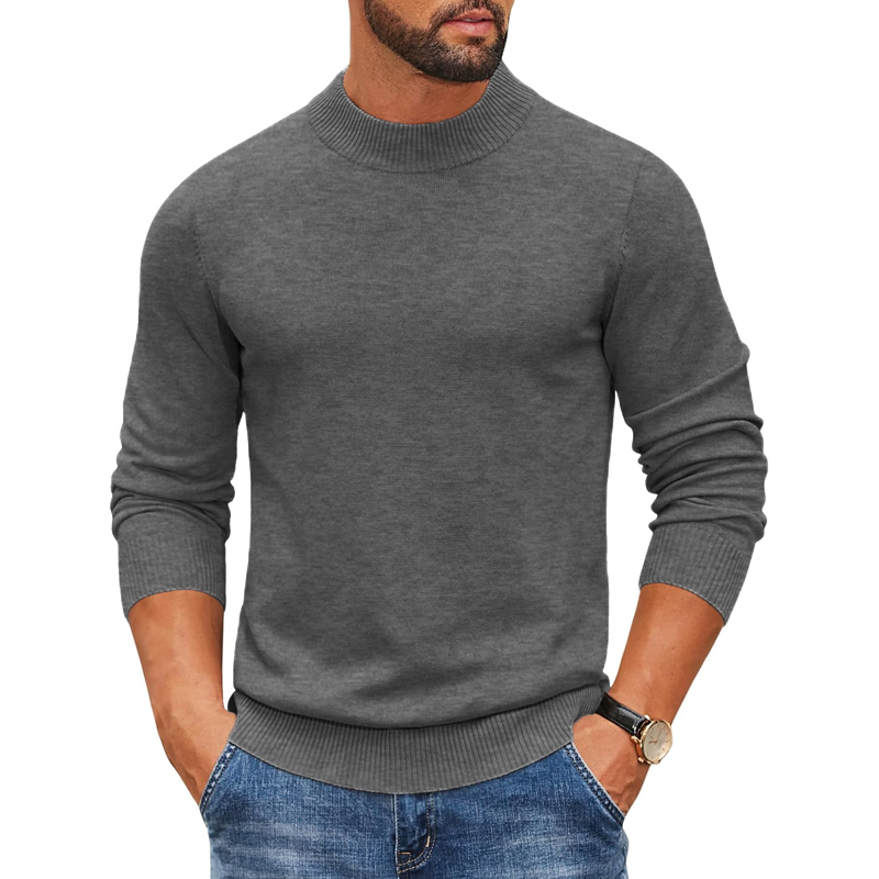Pull-over en maille côtelée à  - Ribbed Knit Sweater avis et prix