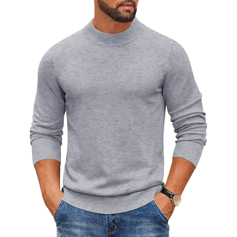 Pull-over en maille côtelée à  - Ribbed Knit Sweater avis et prix