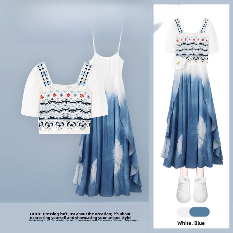 Ensemble deux pièces élégant e - Tie Dye Two Piece avis et prix