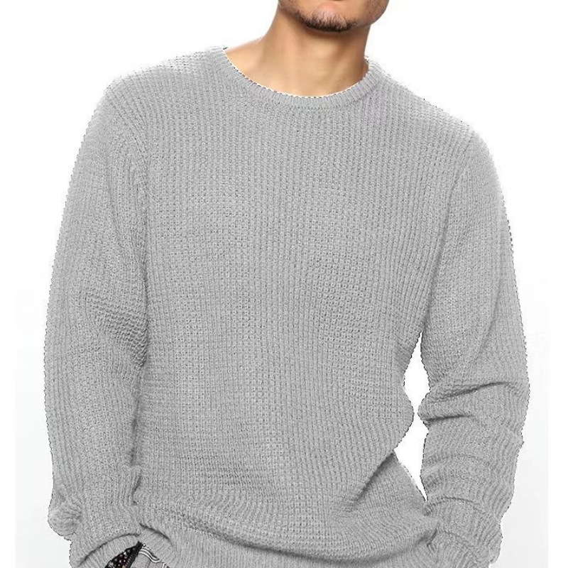 2026 hommes pull tricoté print - Ribbed Knit Sweater avis et prix