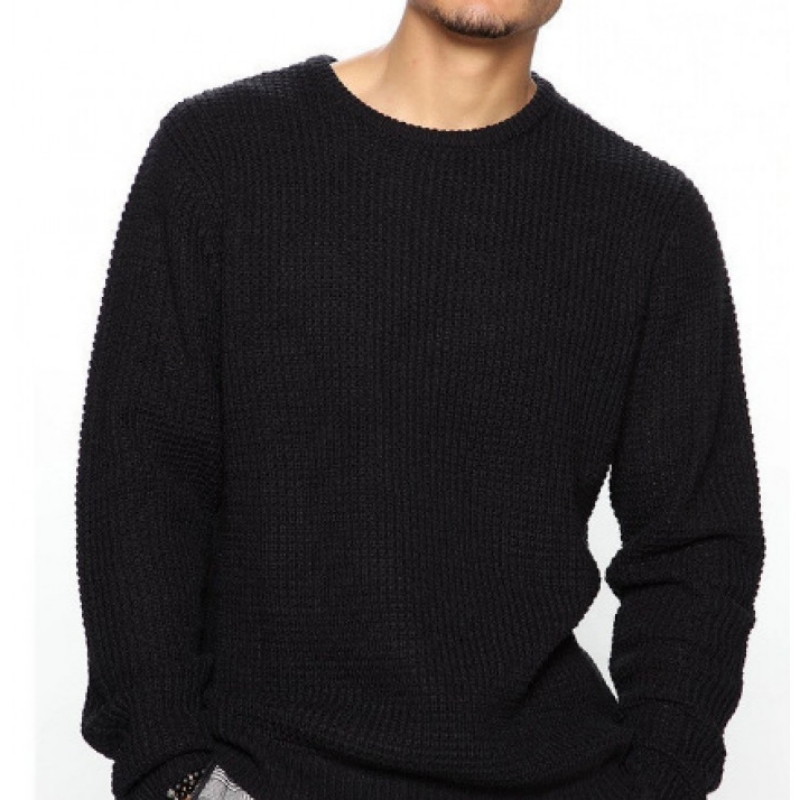 2026 hommes pull tricoté print - Ribbed Knit Sweater avis et prix
