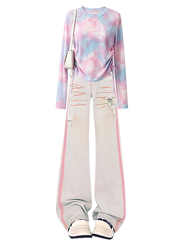 Ensemble deux pièces pour femm - Tie Dye Two Piece avis et prix