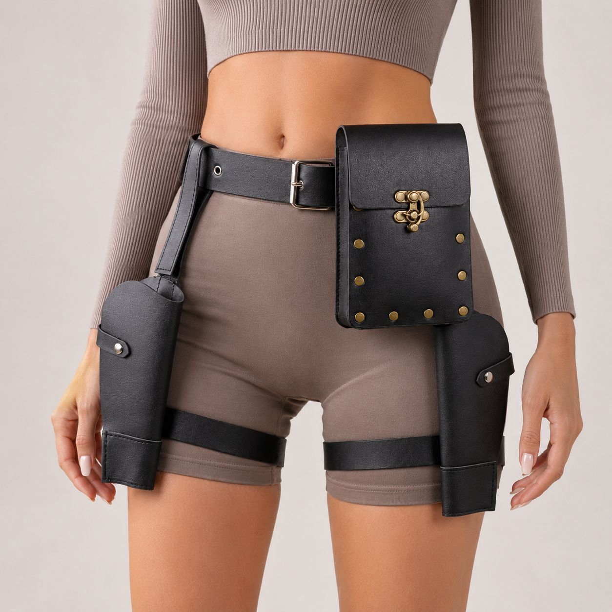 Ensemble de 2 pièces : ceintur - Women'S Fashion Utility Belt avis et prix