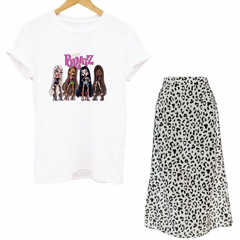 Ensemble deux pièces pour femm - Printed Wrap Skirt avis et prix