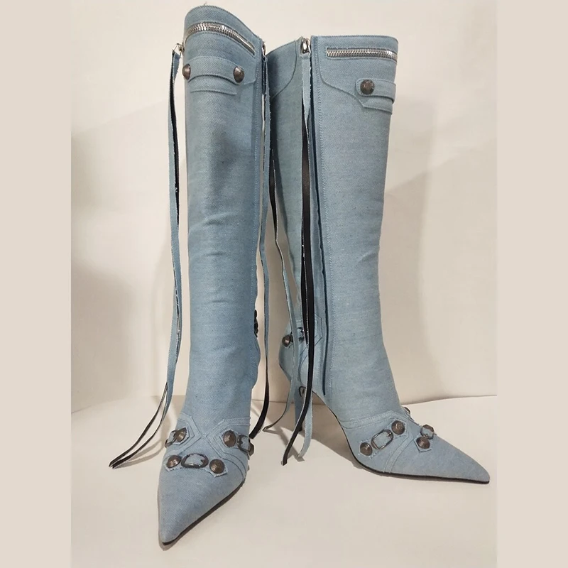 Nouvelles Bottes Hautes à Rive - Women Fashion Model avis et prix