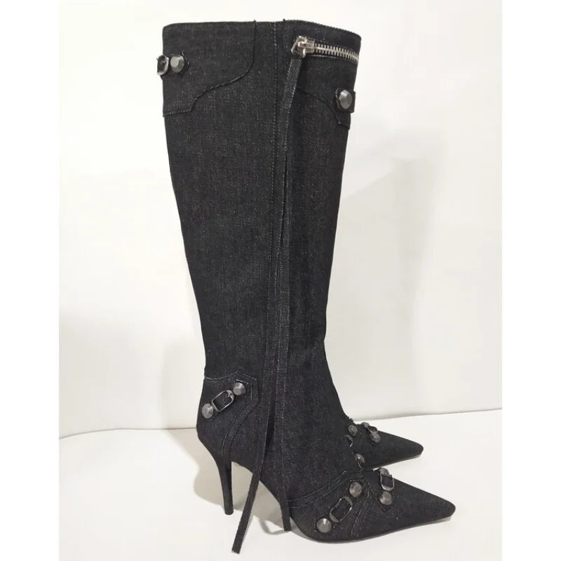 Nouvelles Bottes Hautes à Rive - Women Fashion Model avis et prix